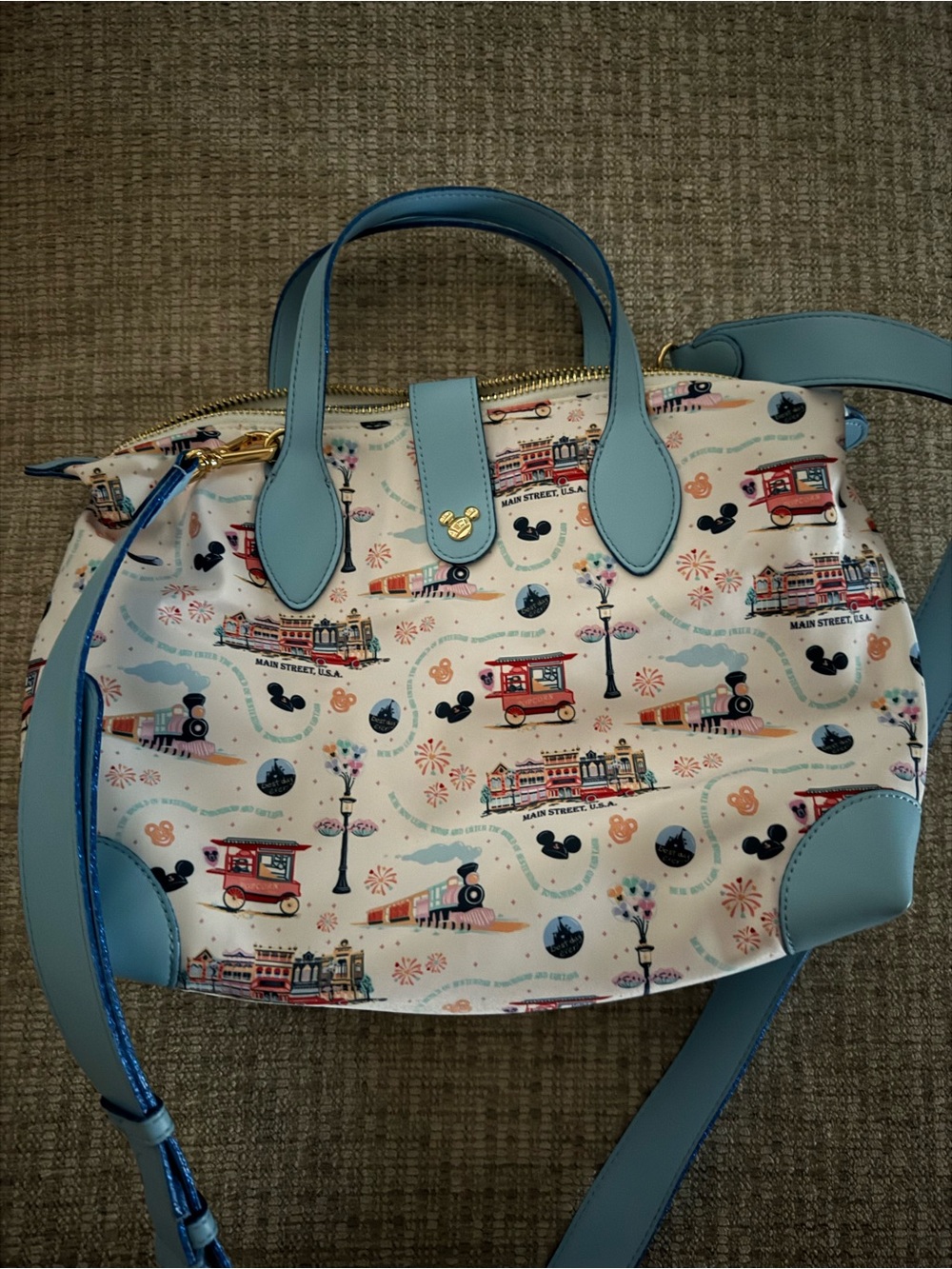Stoney Clover Lane Disney Pouchette 03 Crossbody Satchel, EUC